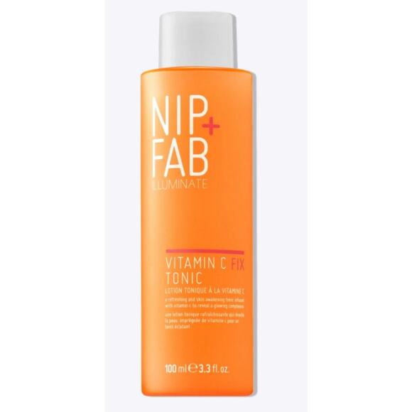 Nip + Fab Vitamin C Fix Tonic Panthenol and Lactic Acid Antioxidant Toner NEW - Picture 1 of 3
